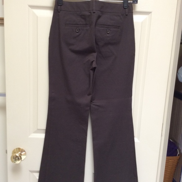 Body by Victoria. Chocolate brown stretch khaki. 0 - Picture 2 of 2